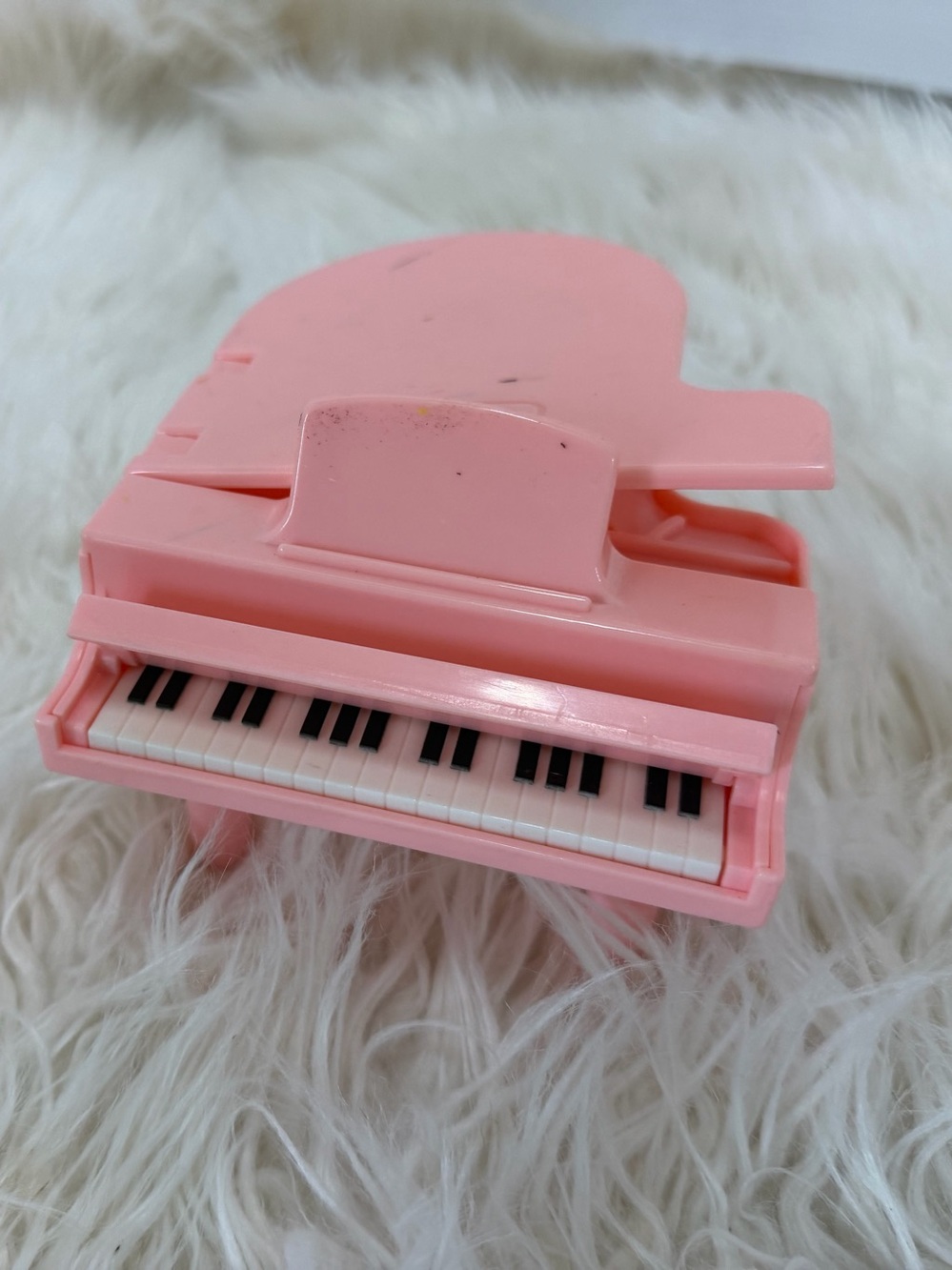 Playskool Dollhouse 90’s Pink Piano Doll Furniture Musical Sounds Uses Batteries